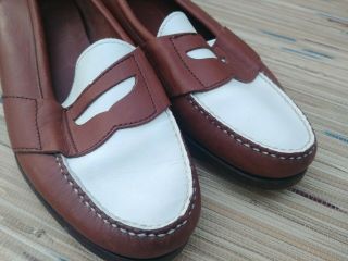 Rare Color Mens Vtg Polo Ralph Lauren Leather Penny Loafers Size 11d Shoes