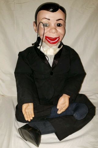 Vintage 1977 Juro Novelty Charlie Mccarthy Ventriloquist Dummy 30 "