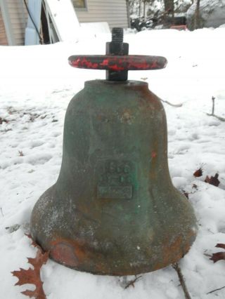 United States Coast Guard Bell Uscg Antique Brass Bell