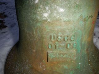United States Coast Guard Bell USCG Antique Brass Bell 4