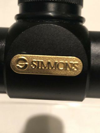 Vintage Simmons 6.  5 - 20x44WA AO Presidential Rifle Scope,  Japan Made,  Duplex,  Rare. 5
