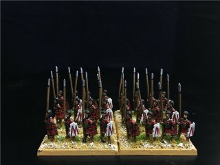 1/100 15mm Ancients Dba Dps Painted Han Chinese Spearmen Gh1104