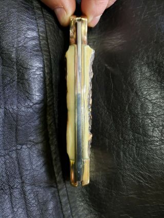 1979 VINTAGE PUMA PRINCE KNIFE,  MODEL 910,  GNARLY STAG HANDLE 8