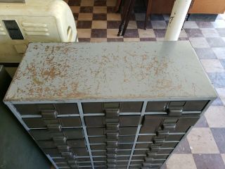 Vintage Steelmaster Metal File Cabinet Apothecary lyon dornan non wood 27 Drawer 4