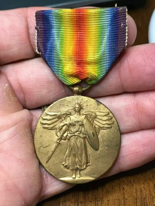 Us World War I The Great War For Civilization Medal With Ribbon