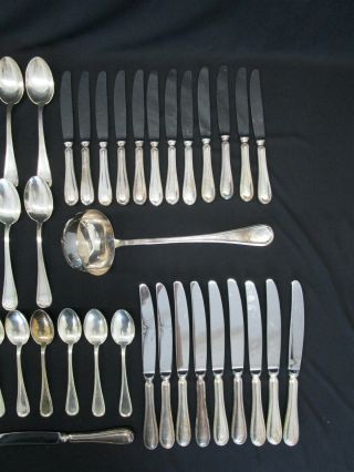 Vintage Sterling Silver.  925 Flatware / Silverware 65pcs Spoons Forks 4