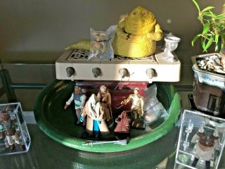 Vintage Star Wars.  Jabba the Hutt.  Complete Nikto & C - 3PO.  2 AFA Figures 2