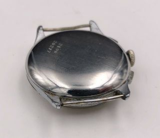Vintage Ogival Valjour Chronograph Mens Wristwatch Movement Functioning 20mm 5
