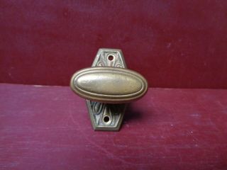 1 More Avail Vintage Cast Brass Mortise Lock Thumb Turn 3/16” X 3/4” 17