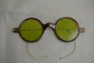 Wwii Ww2 Japanese Army Tojo Sunglasses Vintage Antique Collectible