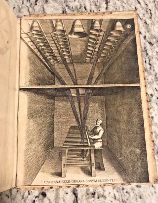 1612 Antique Bell History Book " De Campanis Commentarius " Ringing Of Bells