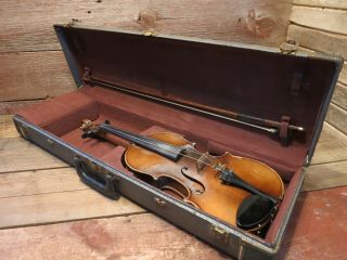 Vintage Violin 4/4 Size Ton - Klar The Dancla Lewis & Son Made Germany No.  126