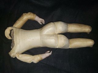 Antique French Bru Jne ? Doll Body with Bisque Arms 6