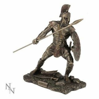 Achilleus Greek Warrior Vintage Statue Ornament Figurine Decor Ancient Sculpture 2