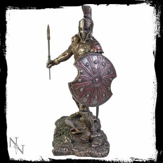 Achilleus Greek Warrior Vintage Statue Ornament Figurine Decor Ancient Sculpture 3