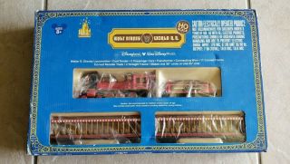 Vintage Walt Disney World R.  R HO Scale Train Set with extra track Very RARE 2