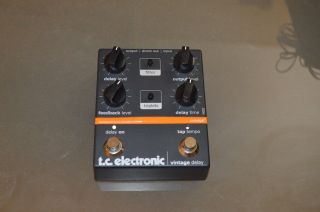 Tc Electronics Vintage Delay Guitar Effects Pedal