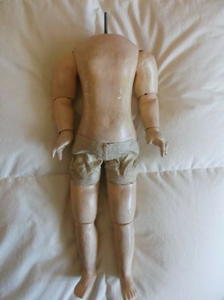 Bru Jne Antique Doll Body,  Bébé Bru,  Very Rare,  Complete,  Marked