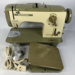 Vintage Bernina 740 Favorit Sewing Machine Read Needs Parts Open To Offers