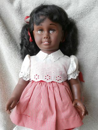 RARE Vintage Chatty Cathy African American Doll w/ Tagged Outfit 2