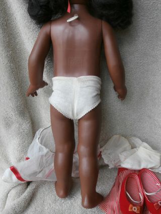 RARE Vintage Chatty Cathy African American Doll w/ Tagged Outfit 8