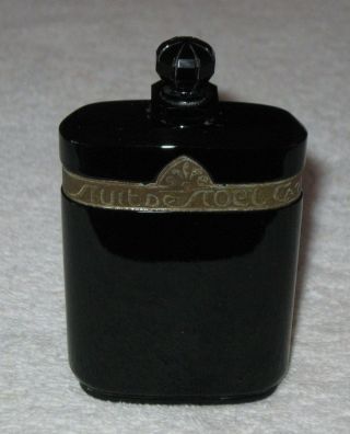 Vintage Caron Nuit De Noel Perfume Baccarat Bottle 4 1/4 " Tall - 2 Oz,  Empty,  6