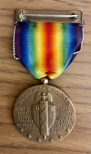 World War I Victory Medal and Dog Tags 2