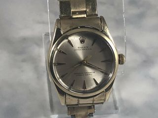 RARE Vintage 1950’s Rolex Oyster Perpetual 1014 Gold Shell W/ 1560 Cal.  Serviced 2