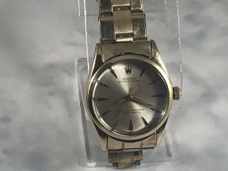 RARE Vintage 1950’s Rolex Oyster Perpetual 1014 Gold Shell W/ 1560 Cal.  Serviced 6