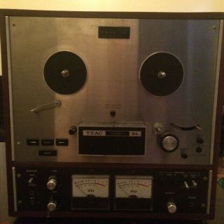 Vintage Teac A - 4010sl Two Track Reel - To - Reel 4track Tape Player Recorder.