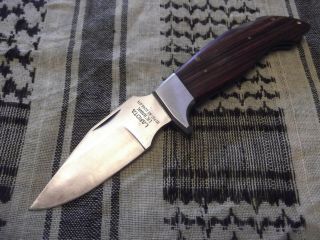 Rare Vintage Moki Japan Lakota Lil Hawk Lock Blade Pocket Knife