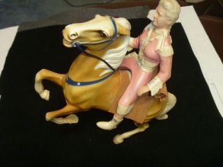 Vintage Hartland Plastics Annie Oakley And Target Figurines