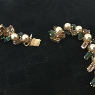 Vintage1950/60 CHRISTIAN DIOR NECKLACE Emeralds Quartz & GOLD Roger Scemama? 12