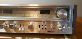 Vintage Pioneer SX - 780 AM/FM Stereo Receiver 150 Watts 60Hz Great Sx - 780 12
