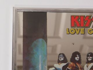 KISS VINTAGE LOVE GUN MIRROR AUCOIN 1977 3