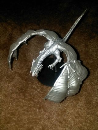Elemental Evil Ancient Silver Dragon 45 Icons Of The Realms D&d Case Promo