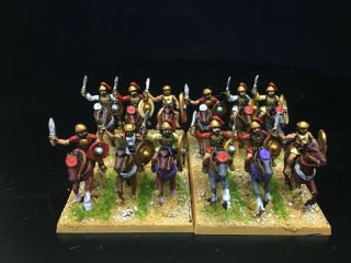 15mm Ancient Dba Dbmm Dps Painted Spanish Cavalry With Sword Rc927