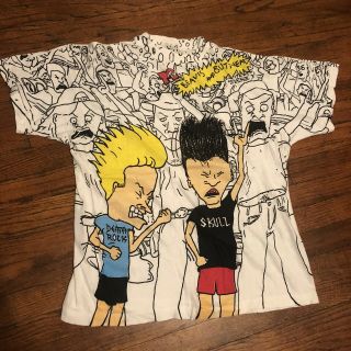 Rare Stanley Desantis 1993 Beavis & Butthead T - Shirt Size L / Xl Vintage 90s