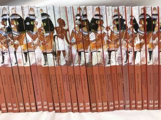 Ancient Civilizations DVD Book Set 39 Of 52 & A - Z Ancient World Binder History 5