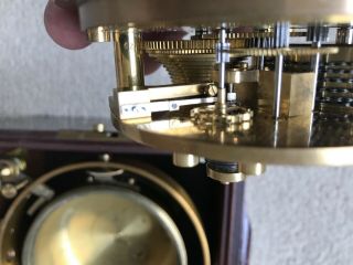 Wempe 2 Days Marine Chronometer c.  1954 and lubr.  a year ago 8