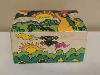 Vintage Topper Dawn Doll Music Jewelry Box rare 2