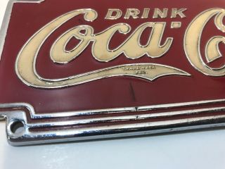 Vintage Drink Coca - Cola Emblem Sign 7
