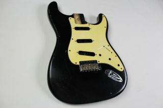 Mjt Official Custom Vintage Age Nitro Guitar Body By Mark Jenny Vts Black