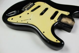 MJT Official Custom Vintage Age Nitro Guitar Body By Mark Jenny VTS Black 4