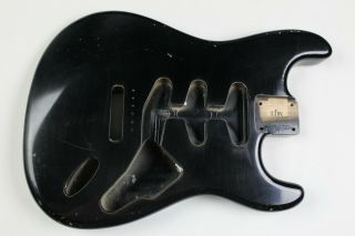 MJT Official Custom Vintage Age Nitro Guitar Body By Mark Jenny VTS Black 6