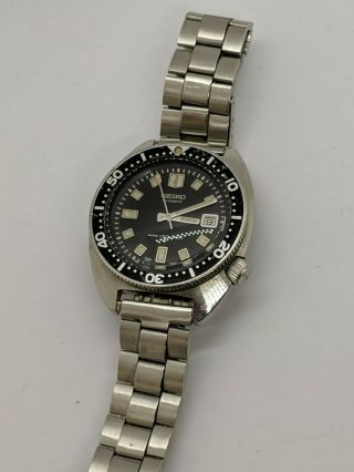Seiko Diver 6105 - 8000 Stainless Steel Automatic Watch - 41mm