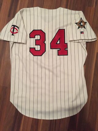 Authentic Vintage Kirby Puckett Minnesota Twins 1993 All Star Game Jersey 2