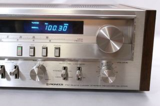 VINTAGE Pioneer SX - 3700 STEREO RECEIVER.  VG overall w/Original Box 3