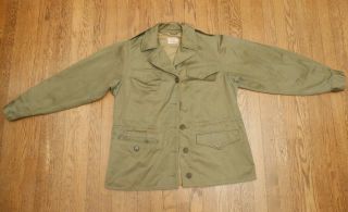Price Drop Vintage 40s Ww2 Us Military Army M43 Womens Nurse Field Jacket Sz 12r