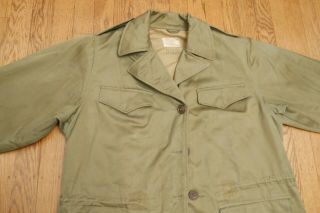 PRICE DROP Vintage 40s WW2 US Military Army M43 Womens Nurse Field Jacket Sz 12R 2